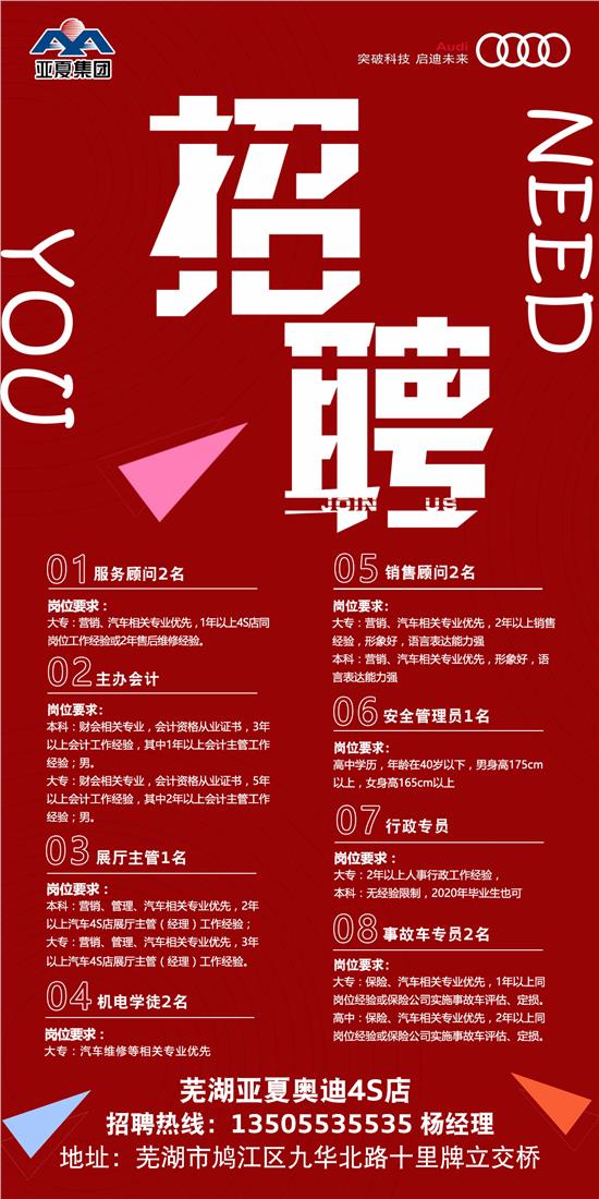 探寻人才共铸绚烂，最新4S店招聘启事